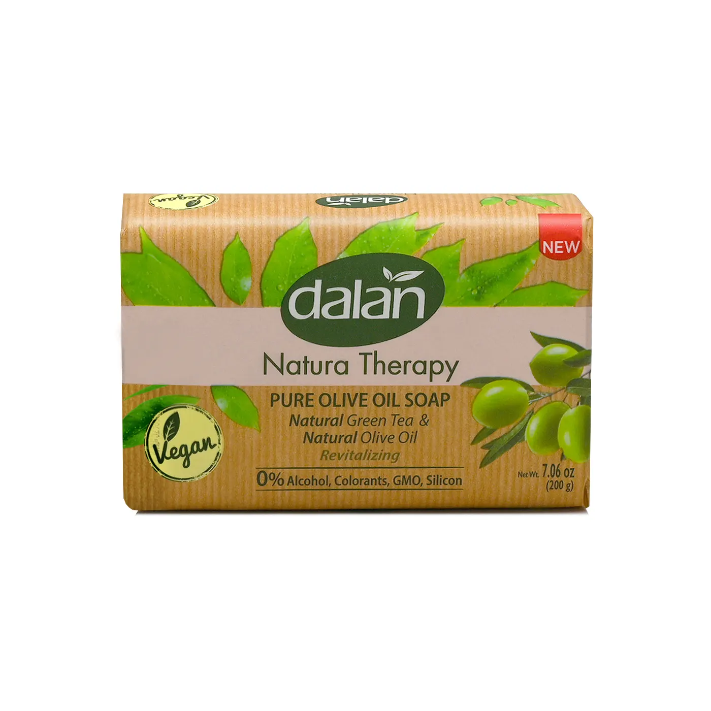 DALAN NATURA ТЕРАПЕВТИЧЕСКОЕ МЫЛО 200 гр. ЗЕЛЁНЫЙ ЧАЙ