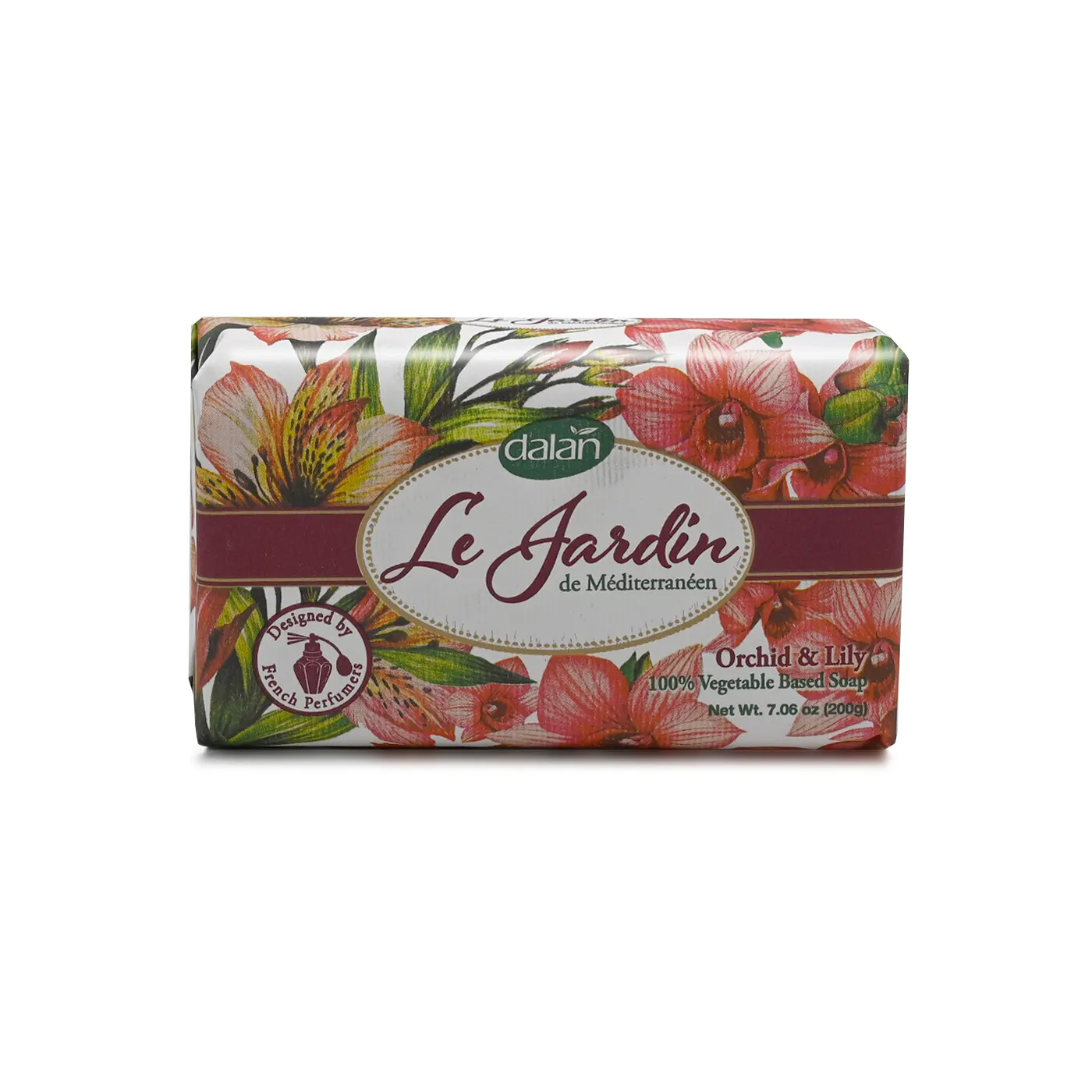 DALAN LE JARDIN МЫЛО 200 гр. ОРХИДЕЯ И ЛИЛИЯ
