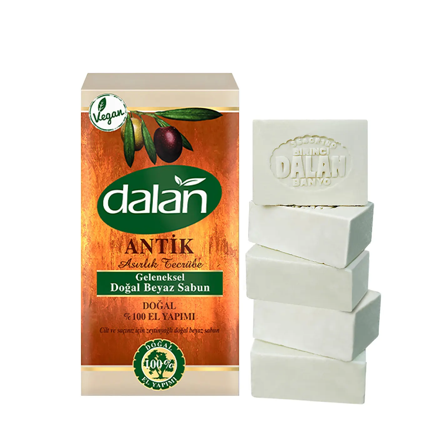 DALAN ANTIQUE МЫЛО 180 гр. 5 шт. БЕЛЫЕ ОЛИВКИ